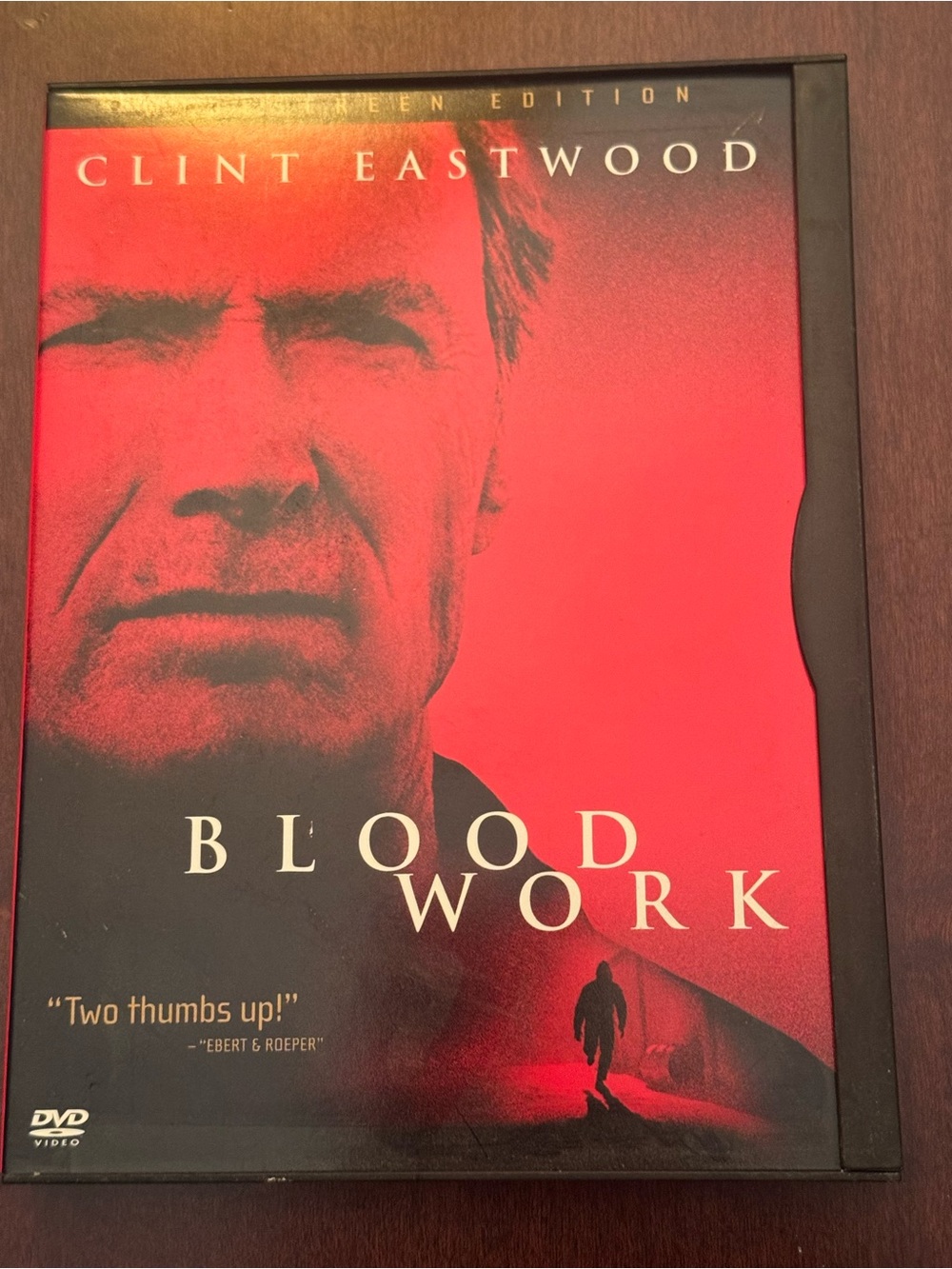 Warner Bros. Blood Work DVD - Red and Black Cover
